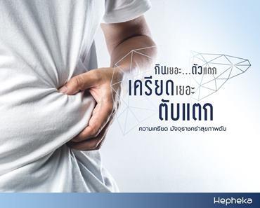 เครียดเยอะตับแตกได้