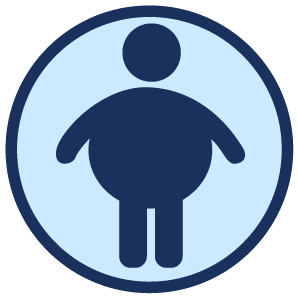 ผู้ที่มีภาวะน้ำหนักเกินเพราะไขมันทำให้เป็นไขมันพอกตับได้ ที่เป็นสาเหตุเป็น ตับอักเสบ