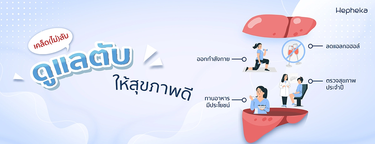 เคล็ดไม่ลับ ดูแลตับให้สุขภาพดี