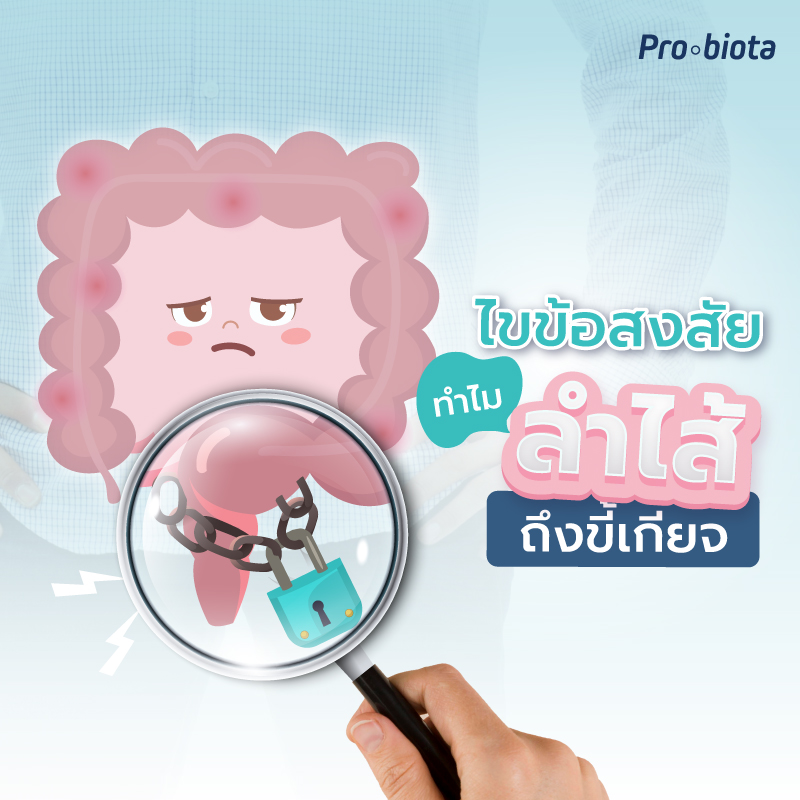 2022 0063 ไขข้อสงสัย ทำไมลำไส้ถึงขี้เกียจ TN