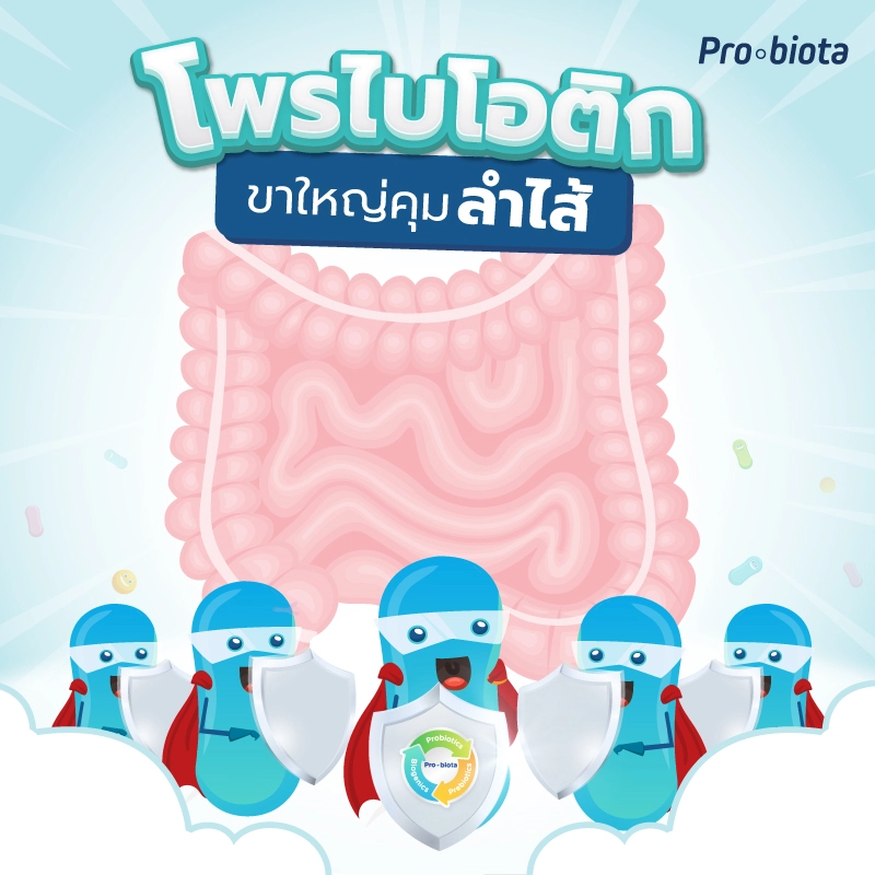 จุลินทรีย์โพรไบโอติก ประโยชน์ นับร้อย สิ่งมีชีวิตตัวน้อยที่คุมลำไส้