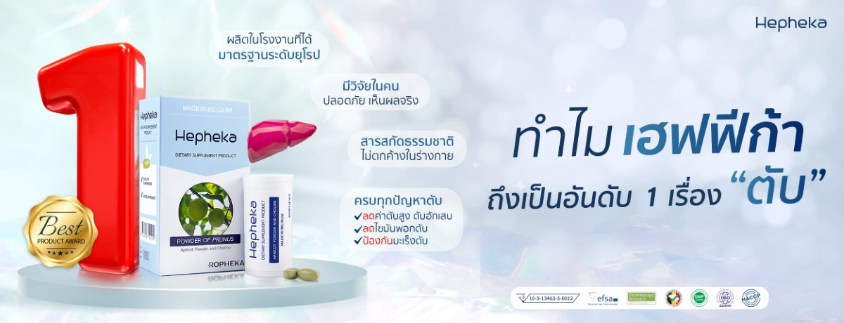 ทำไม เฮฟฟีก้า ถึงเป็นอันดับ 1 เรื่องตับ